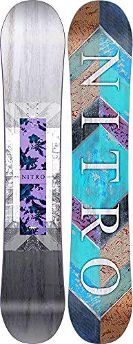Nitro Arial Tabla de Snowboard, Juventud Unisex, Multicolor, 142