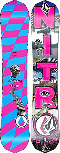 Nitro Beauty X Volcom BRD '22 Snowboard, Mujer, Multicolor, 147