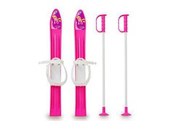 Jamara 460388-Snow Play Esquí de fondo 1st Step 60cm fucsia