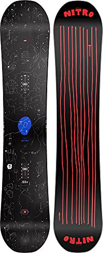 Nitro T1 Wide BRD '22 Snowboard, Unisex Adulto, Multicolor, 155